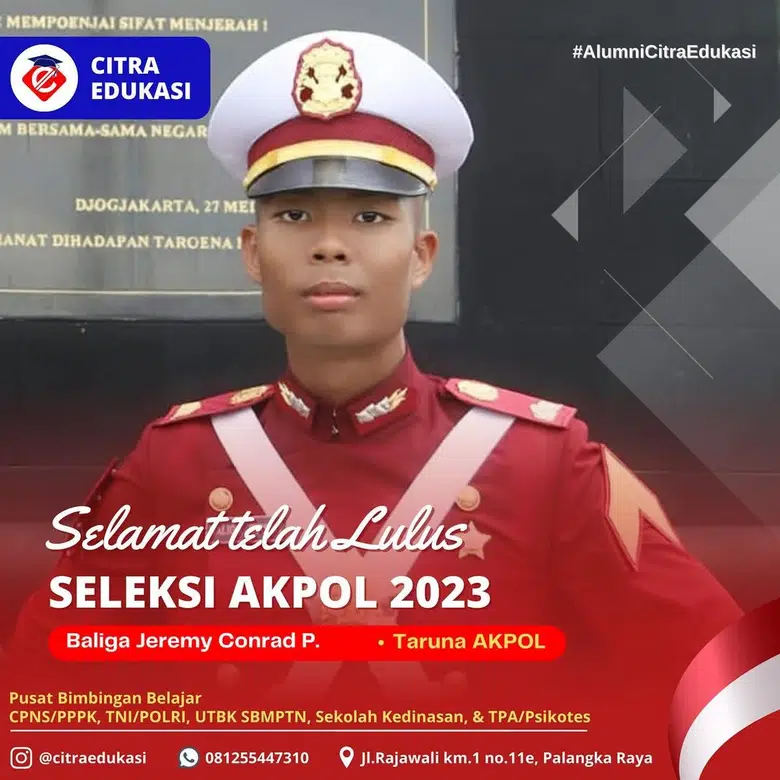 Alumni Citra Edukasi Baliga Jeremy Conrad P