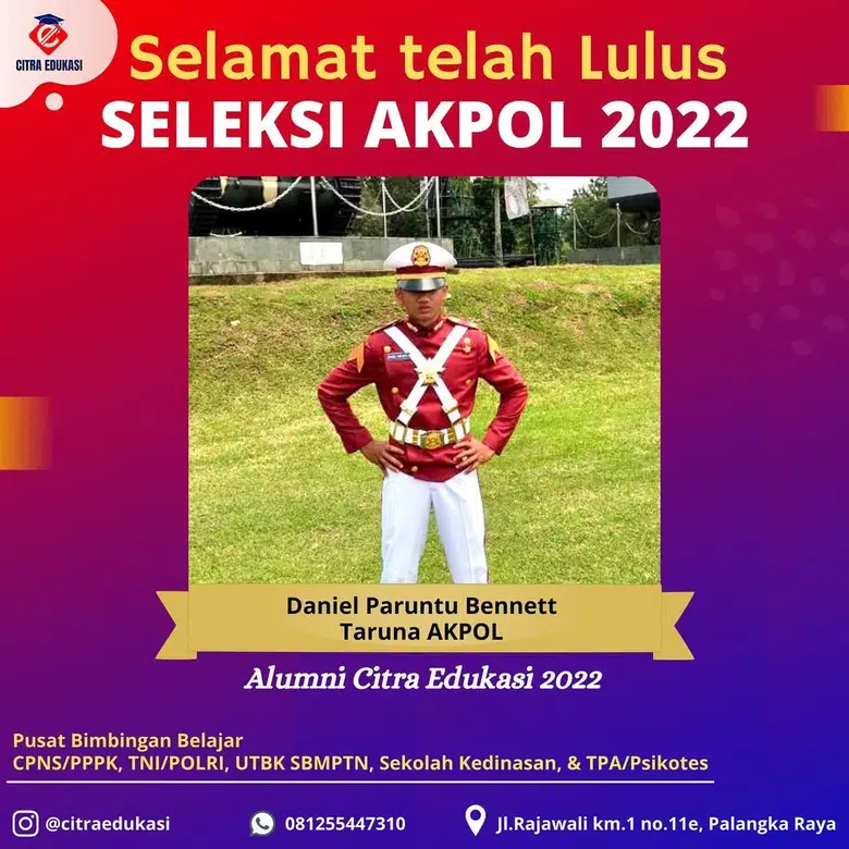 Alumni Citra Edukasi Daniel Paruntu Bennett