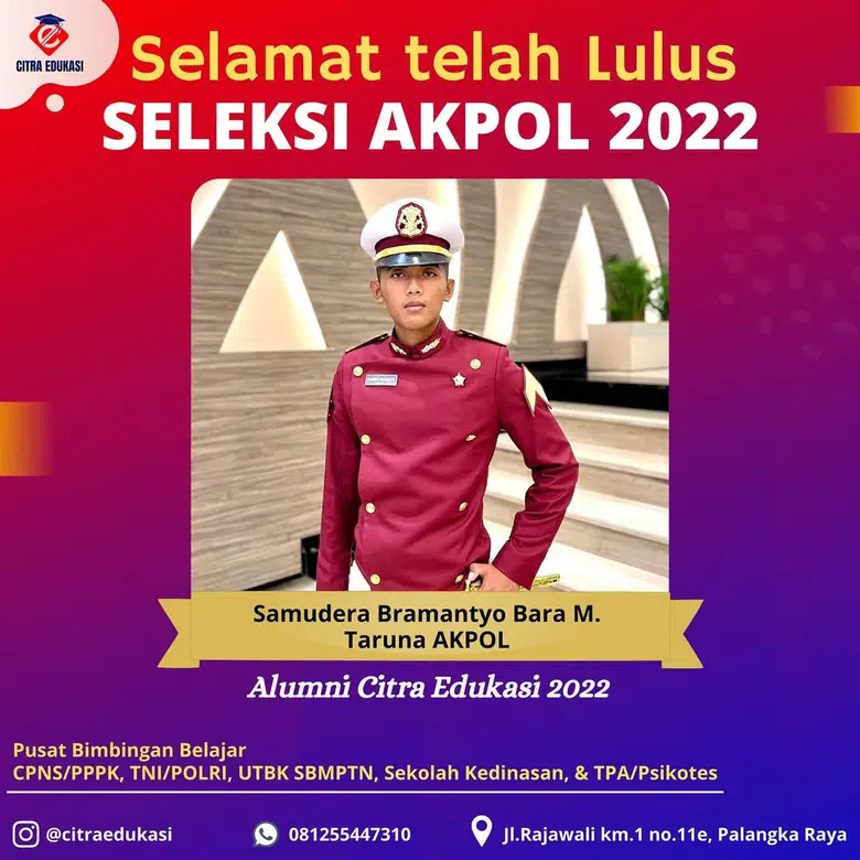 Alumni Citra Edukasi Samudera Bramantyo Bara M. - 2022