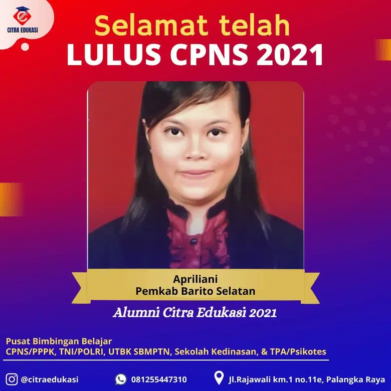 Alumni Citra Edukasi Apriliani