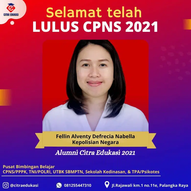 Alumni Citra Edukasi Fellin Alventy Defrecia Nabella