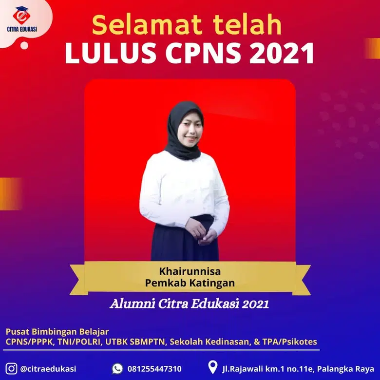 Alumni Citra Edukasi Khairunnisa