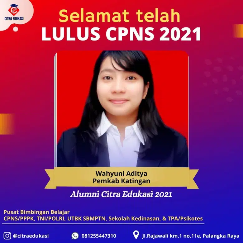 Alumni Citra Edukasi Wahyuni Aditya