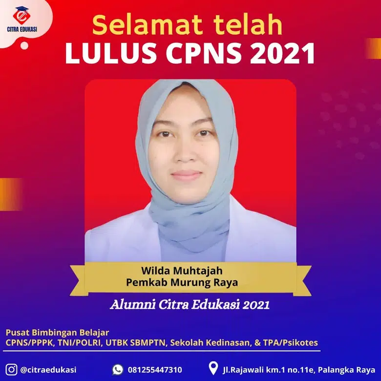 Alumni Citra Edukasi Wilda Muhtajah