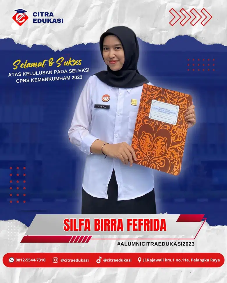 Alumni Citra Edukasi Silfa Birra Fefrida