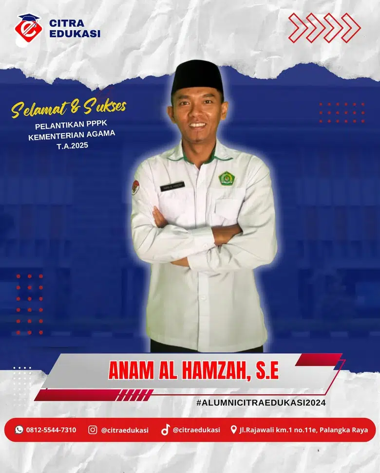 Alumni Citra Edukasi Anam Al Hamzah