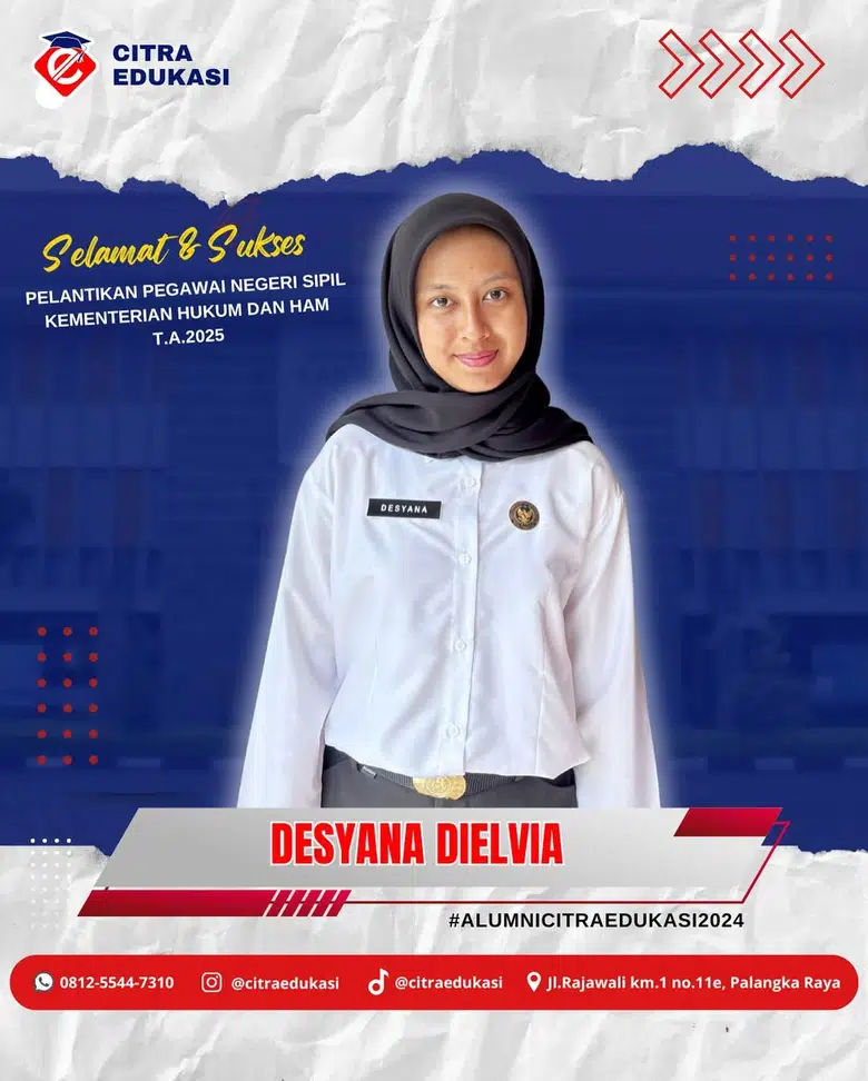 Alumni Citra Edukasi Desyana Dielvia