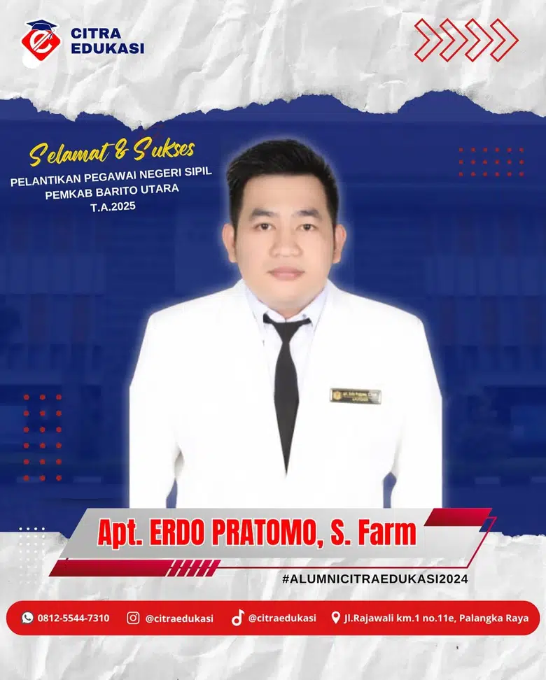Alumni Citra Edukasi Erdo Pratomo