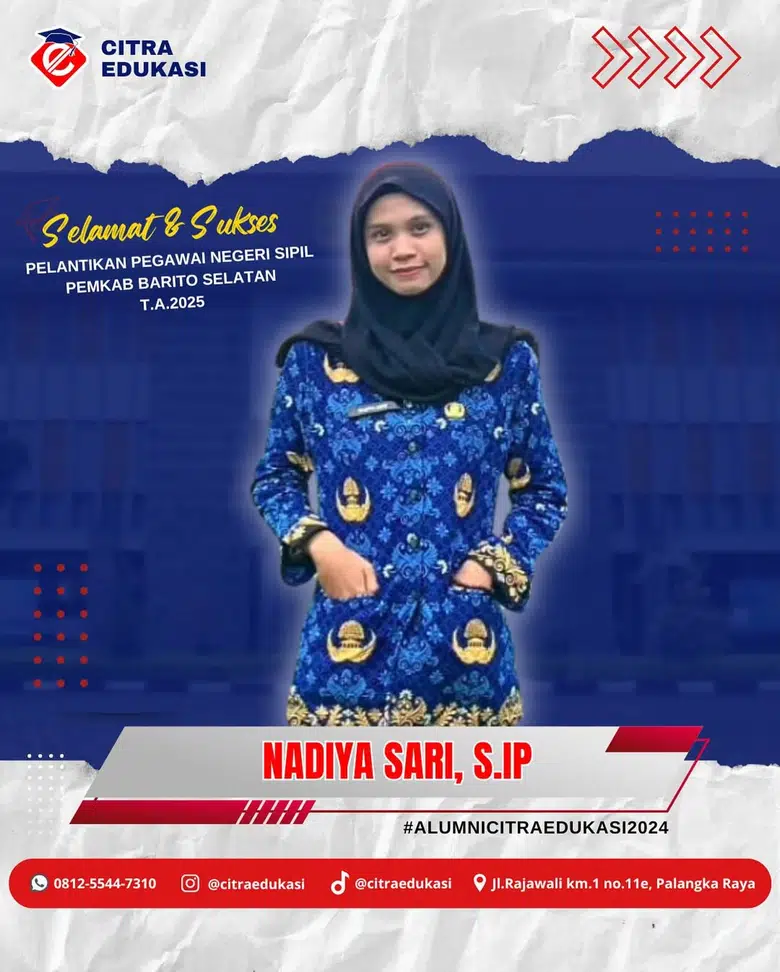 Alumni Citra Edukasi Nadiya Sari