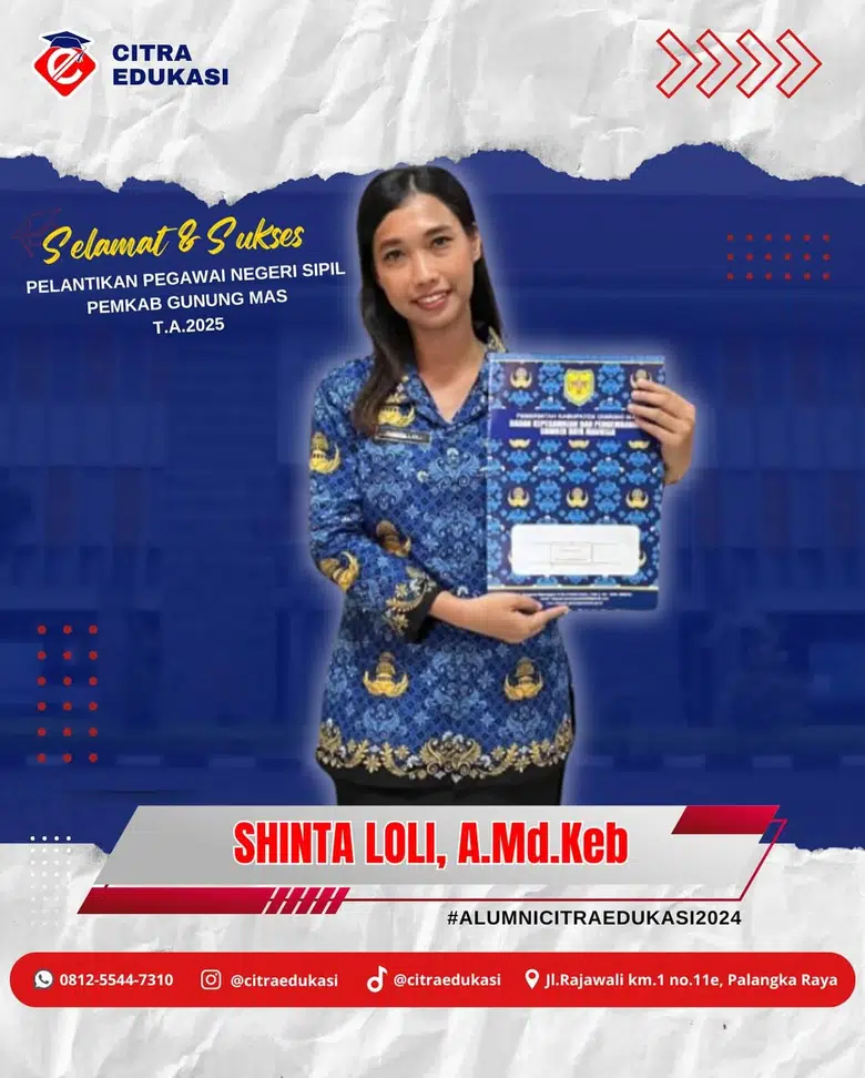 Alumni Citra Edukasi Shinta Loli