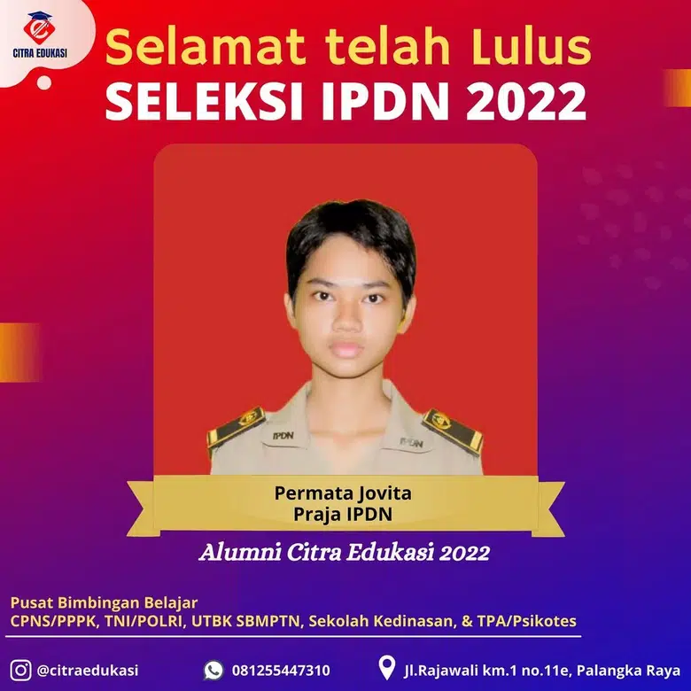 Alumni Citra Edukasi Permata Jovita