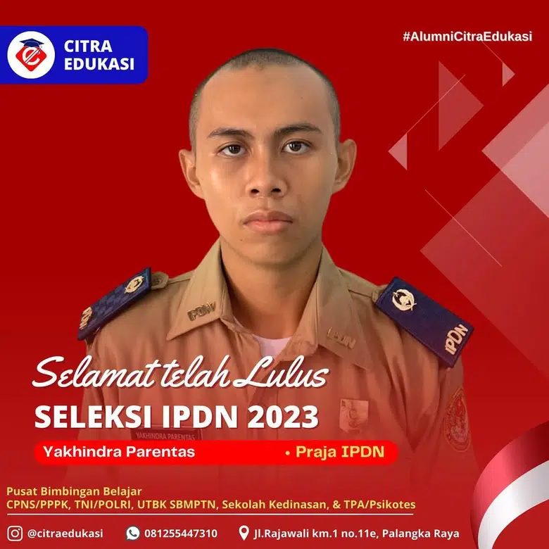 Alumni Citra Edukasi Yakhindra Parentas