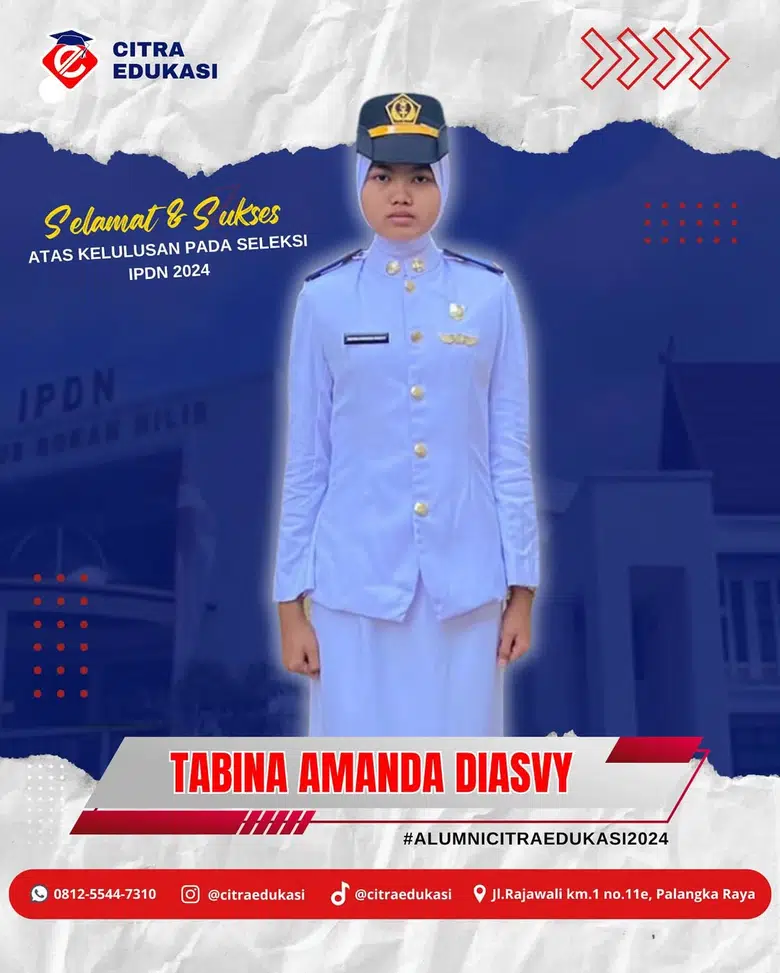 Alumni Citra Edukasi Tabina Amanda Diasvy