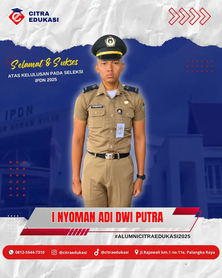 Alumni Citra Edukasi I Nyoman Adi Dwi Putra