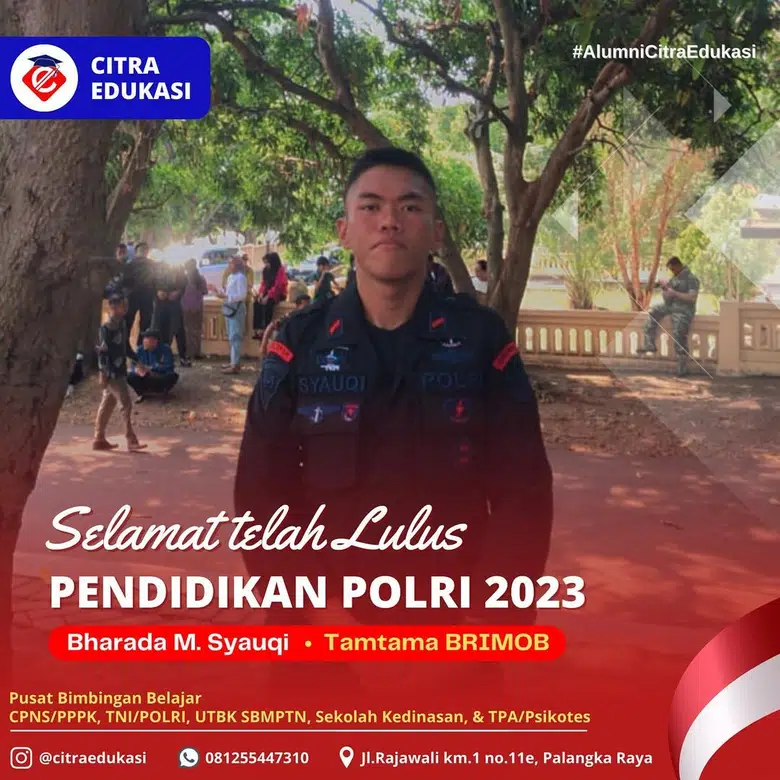 Alumni Citra Edukasi Bharada M. Syauqi