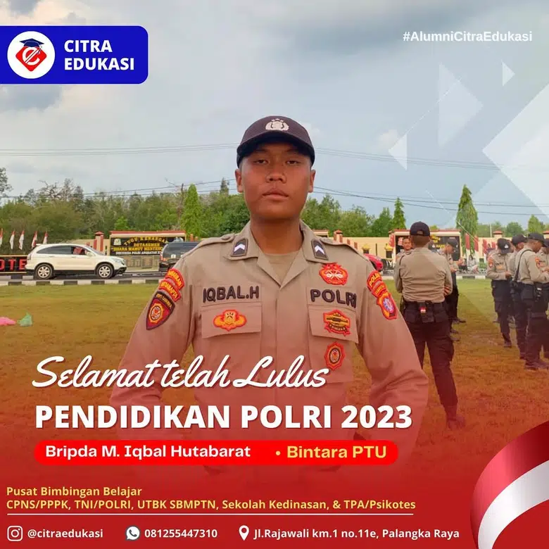 Alumni Citra Edukasi Bripda M. Iqbal Hutabarat