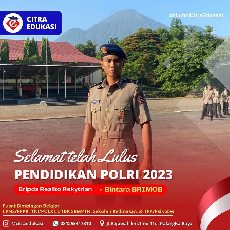 Alumni Citra Edukasi Bripda Realito Rekytrian