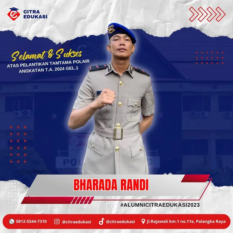 Alumni Citra Edukasi Bharada Randi