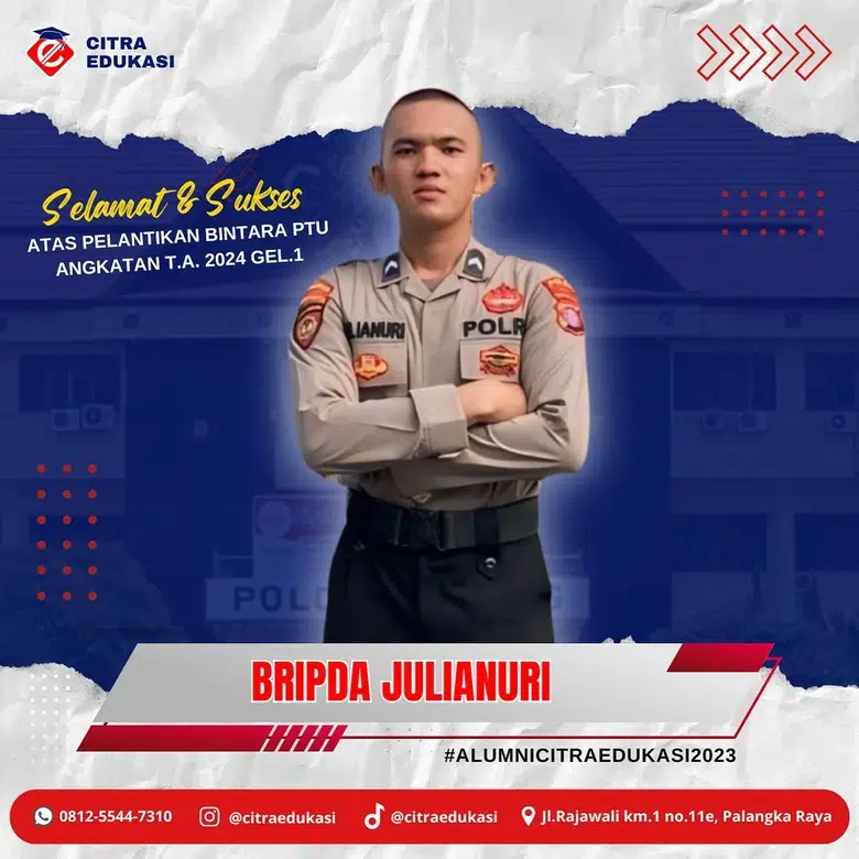 Alumni Citra Edukasi Bripda Julianuri