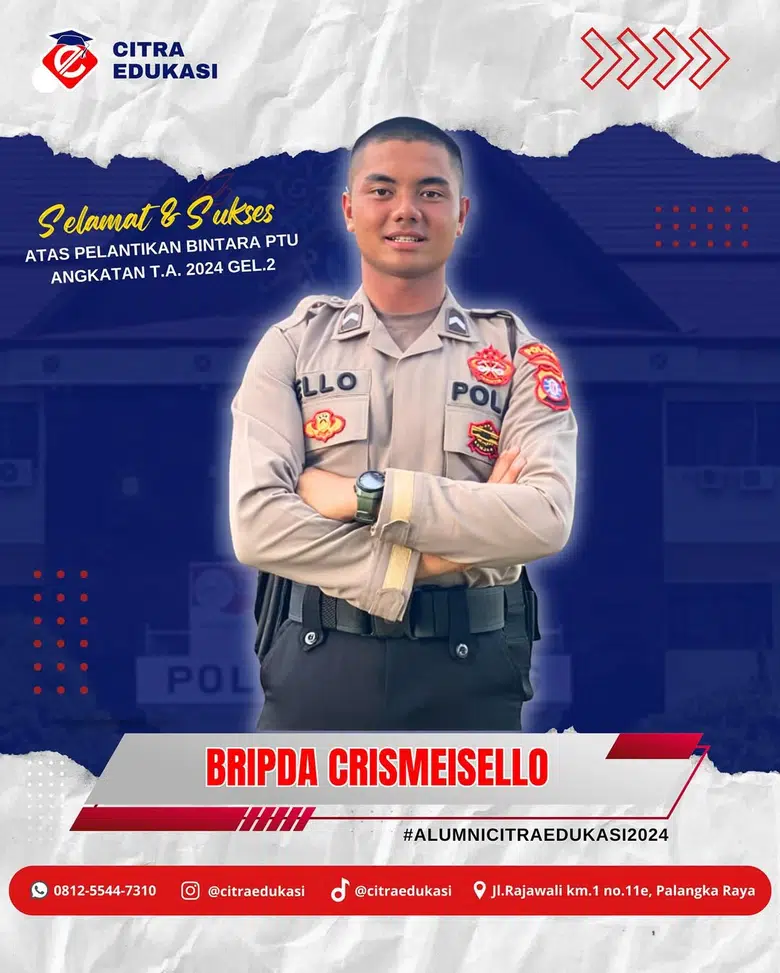 Alumni Citra Edukasi Bripda Crismeisello