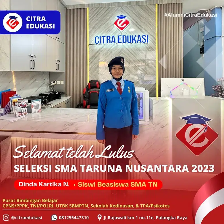 Alumni Citra Edukasi Dinda Kartika N. - TARNUS