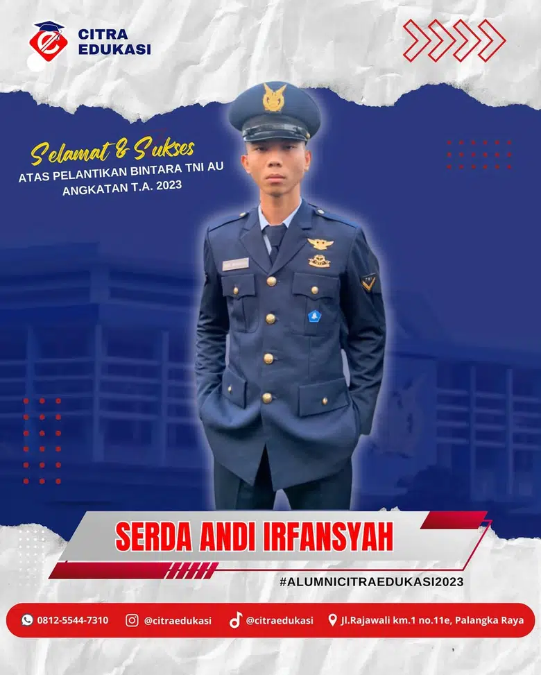 Alumni Citra Edukasi Serda Andi Irfansyah