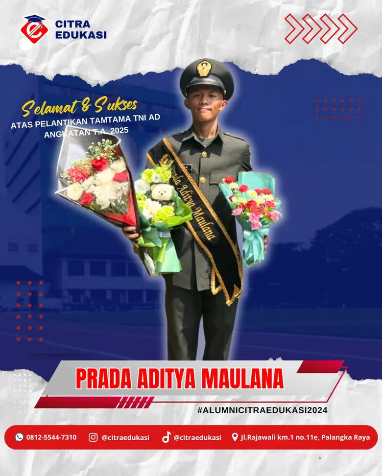 Alumni Citra Edukasi Prada Aditya Maulana
