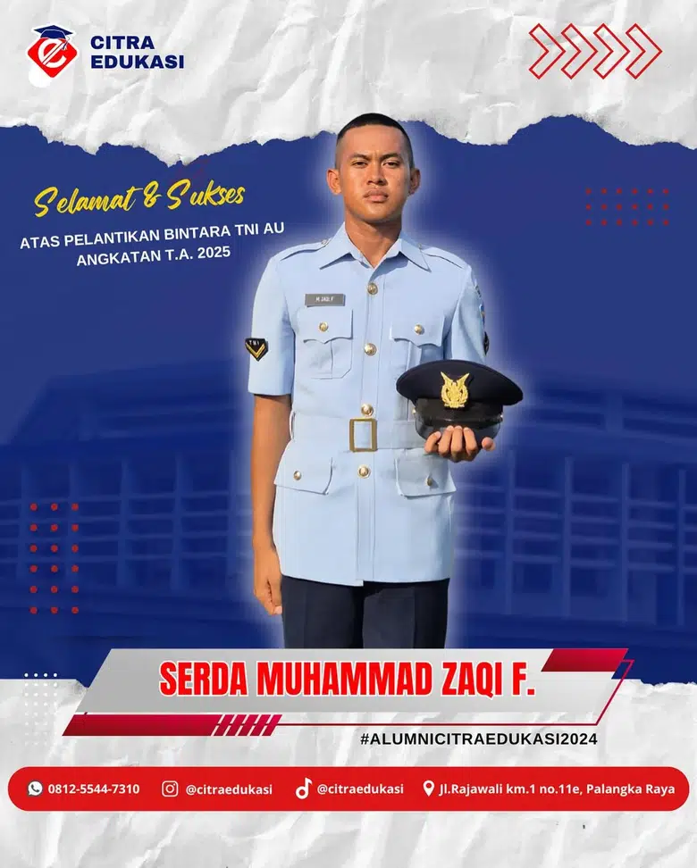 Alumni Citra Edukasi Serda Muhammad Zaqi