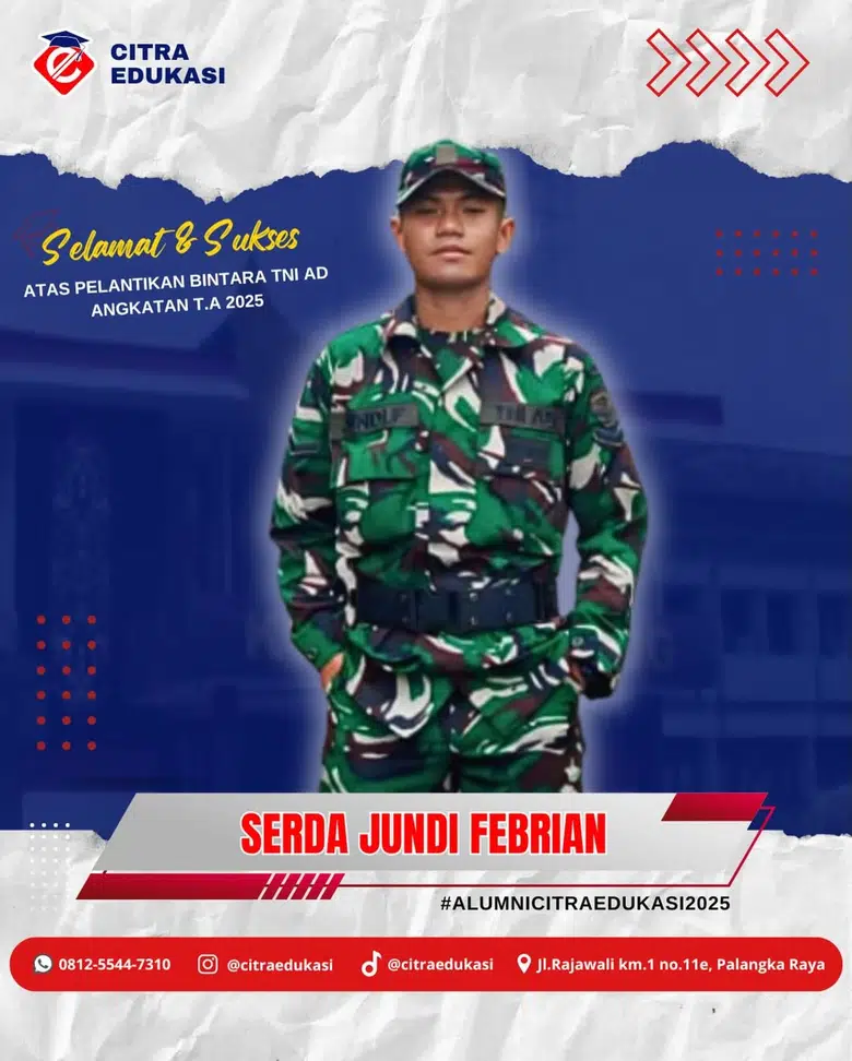 Alumni Citra Edukasi Serda Jundi Febrian