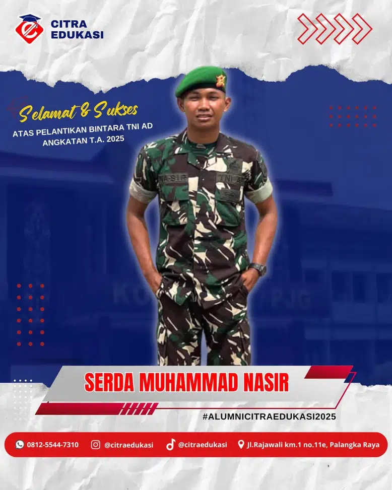 Alumni Citra Edukasi Serda Muhammad Nasir